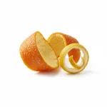 Écorce d'orange fraîche