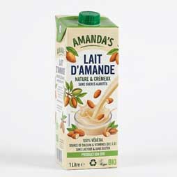 Lait d'amande