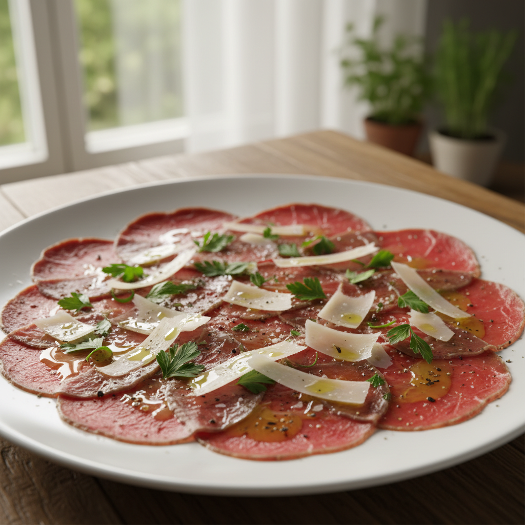 Carpaccio de boeuf