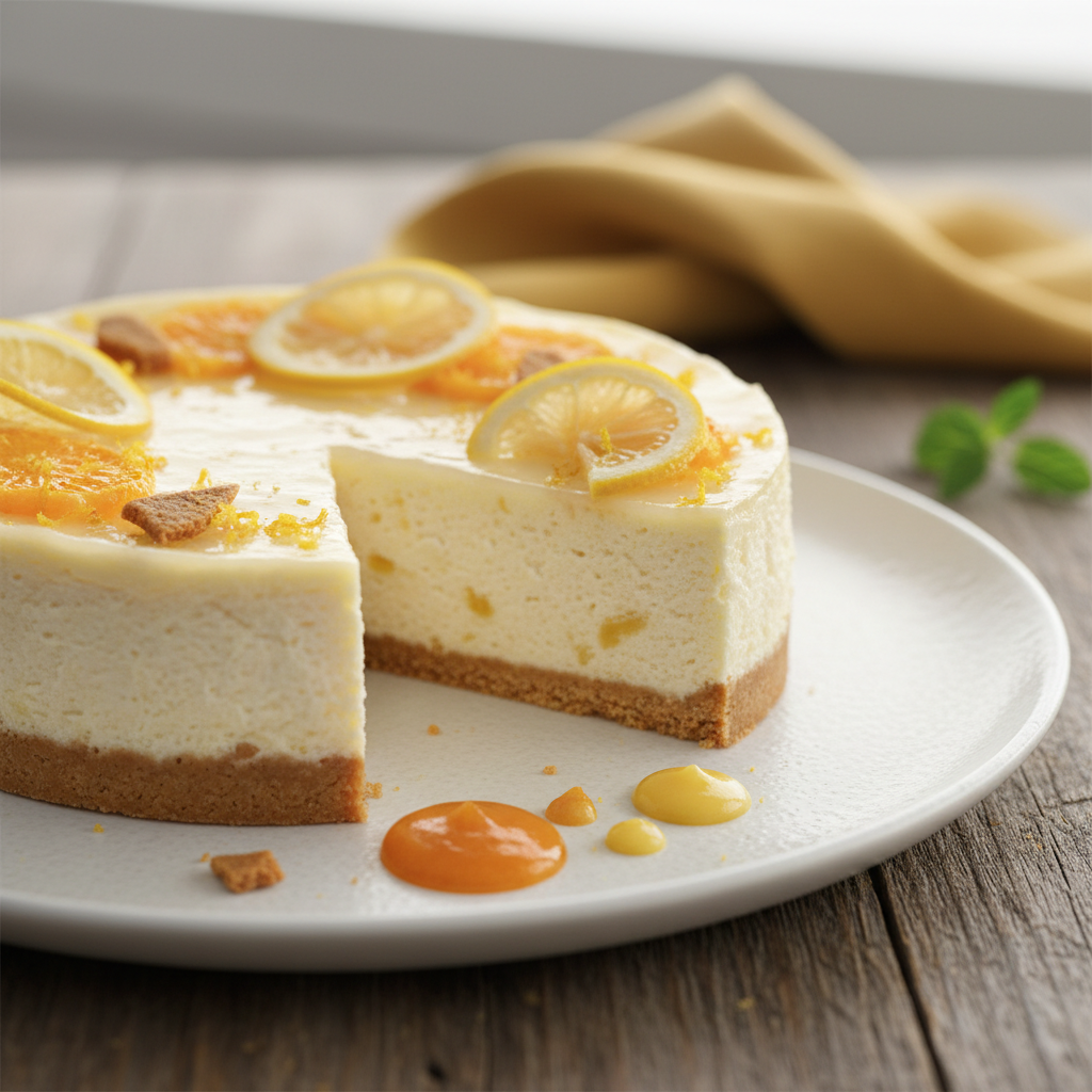 Cheesecake aux agrumes