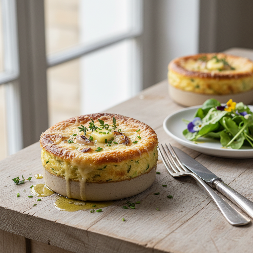 Flan de courgettes