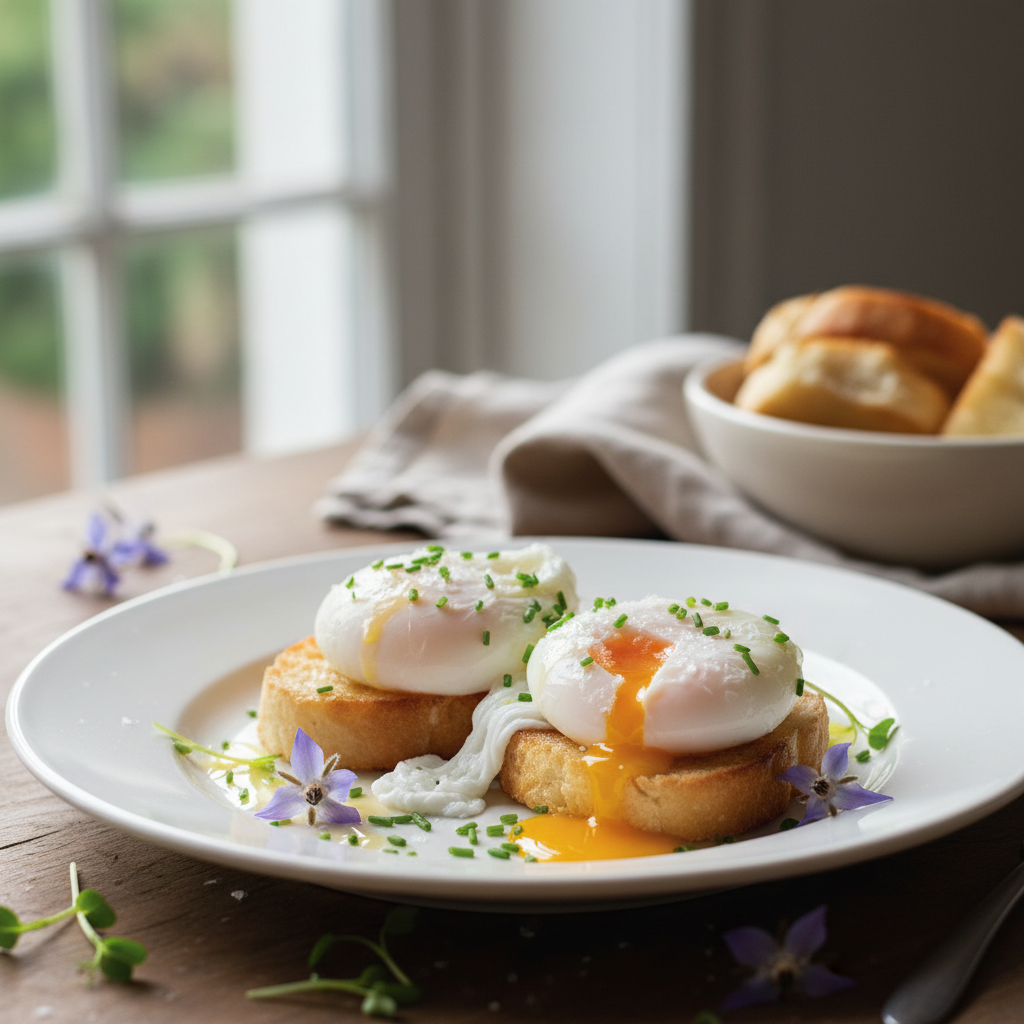 Oeufs pochés
