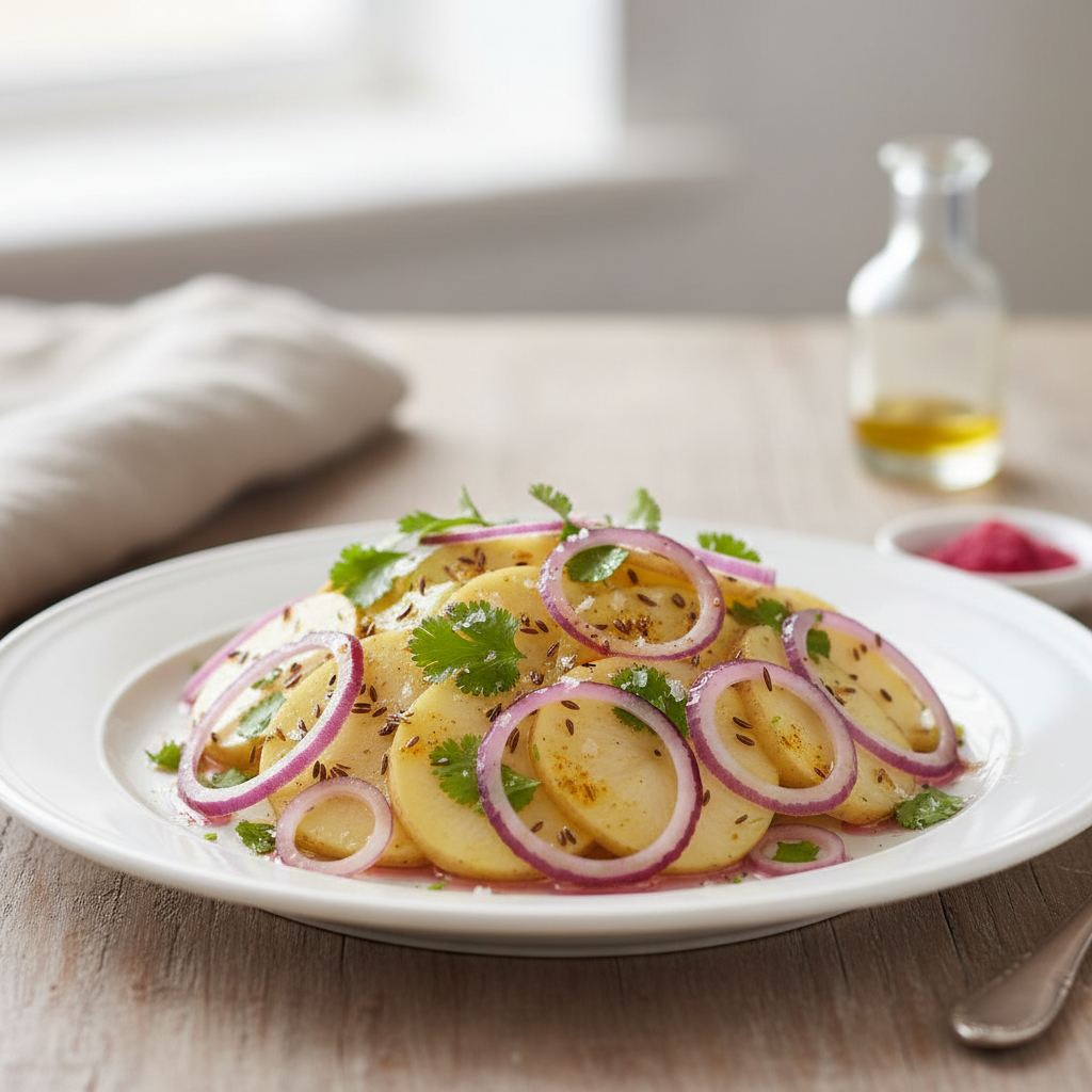 Salade de pommes de terre au cumin
