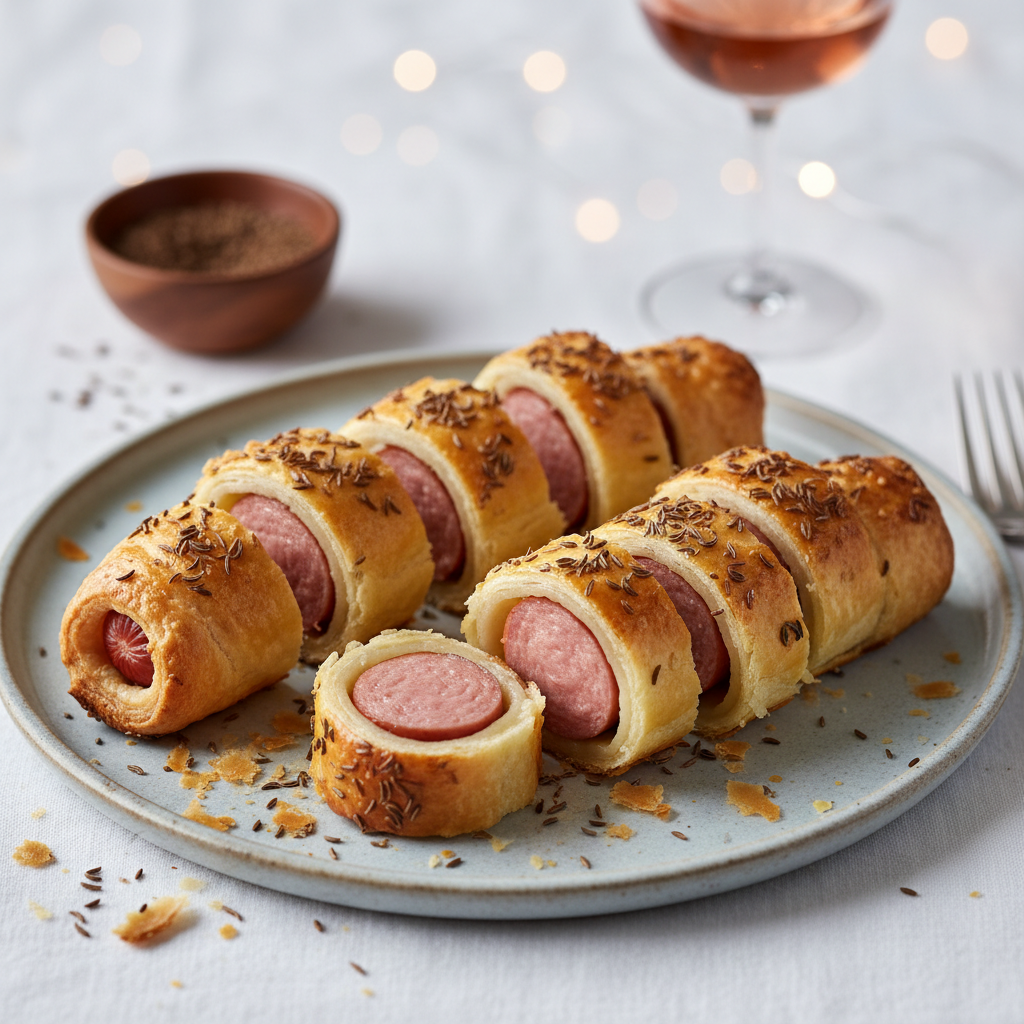 Saucisses en pâte