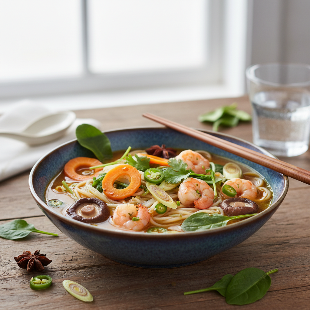 Soupe de nouilles chinoises