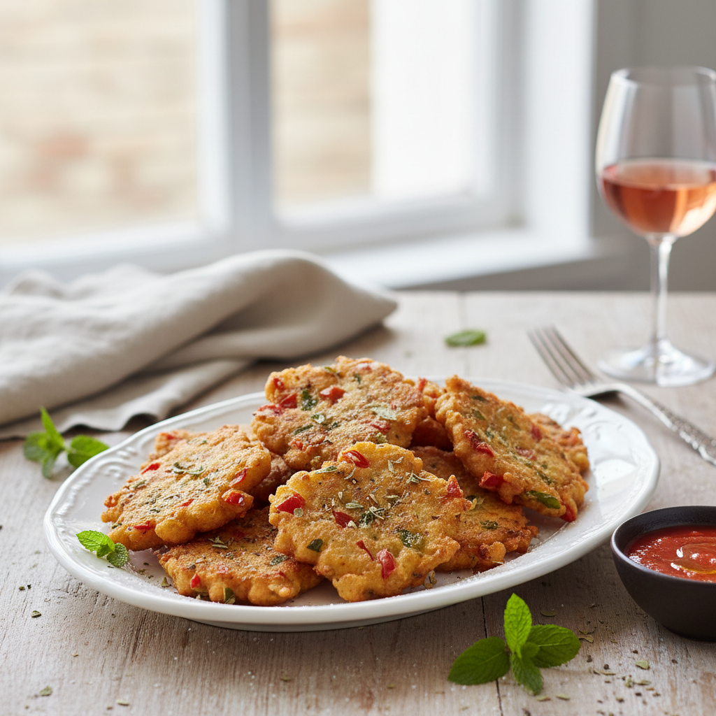 Beignets de tomate Airfryer