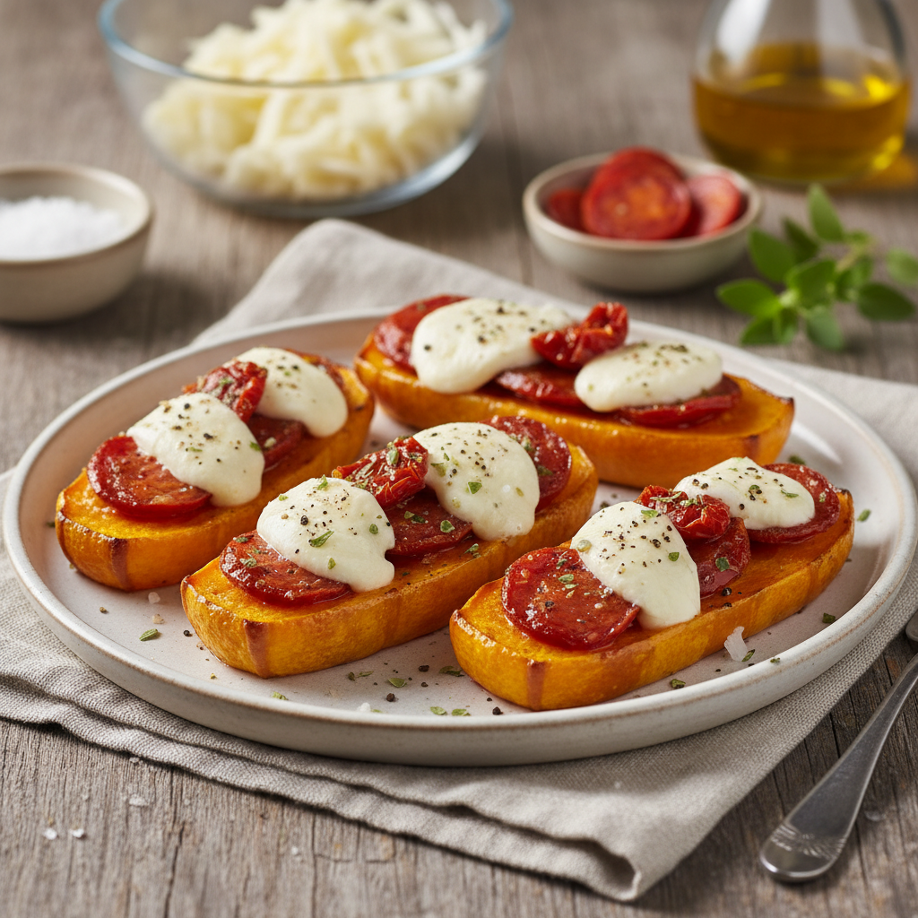 Butternut slides au chorizo Airfryer