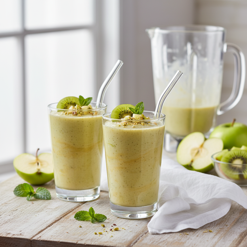 Smoothie pomme-kiwi