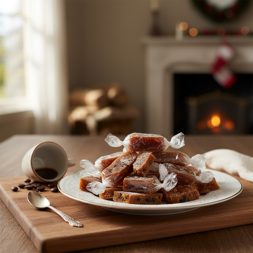 Caramels durs au café