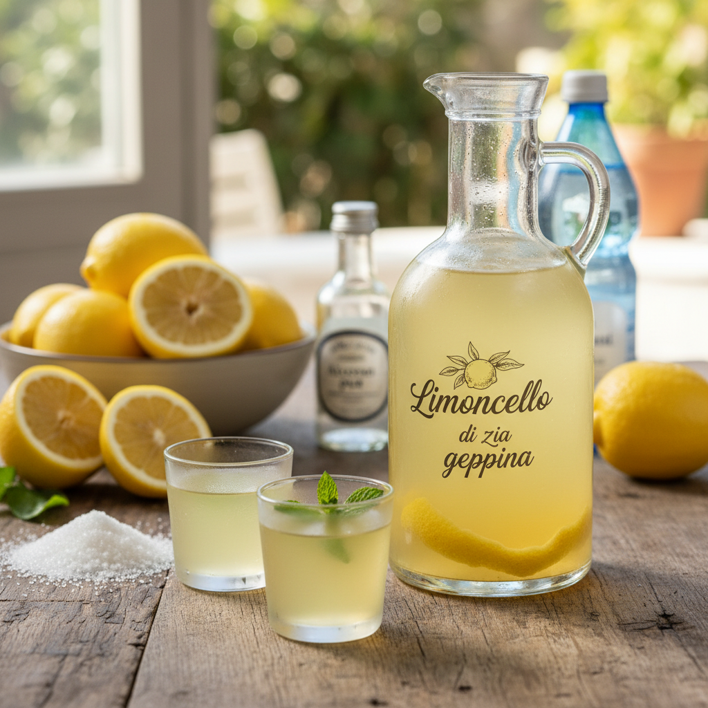 Limoncello de ma tante Geppina