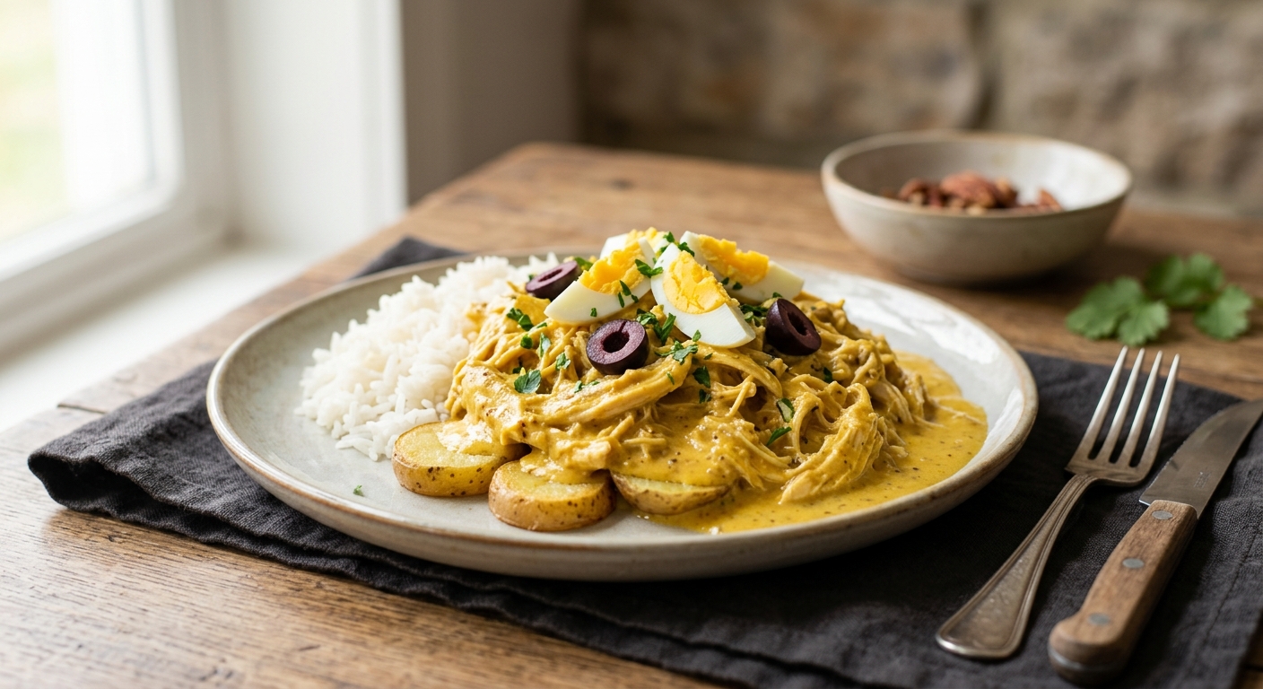Aji de Gallina (Pérou)