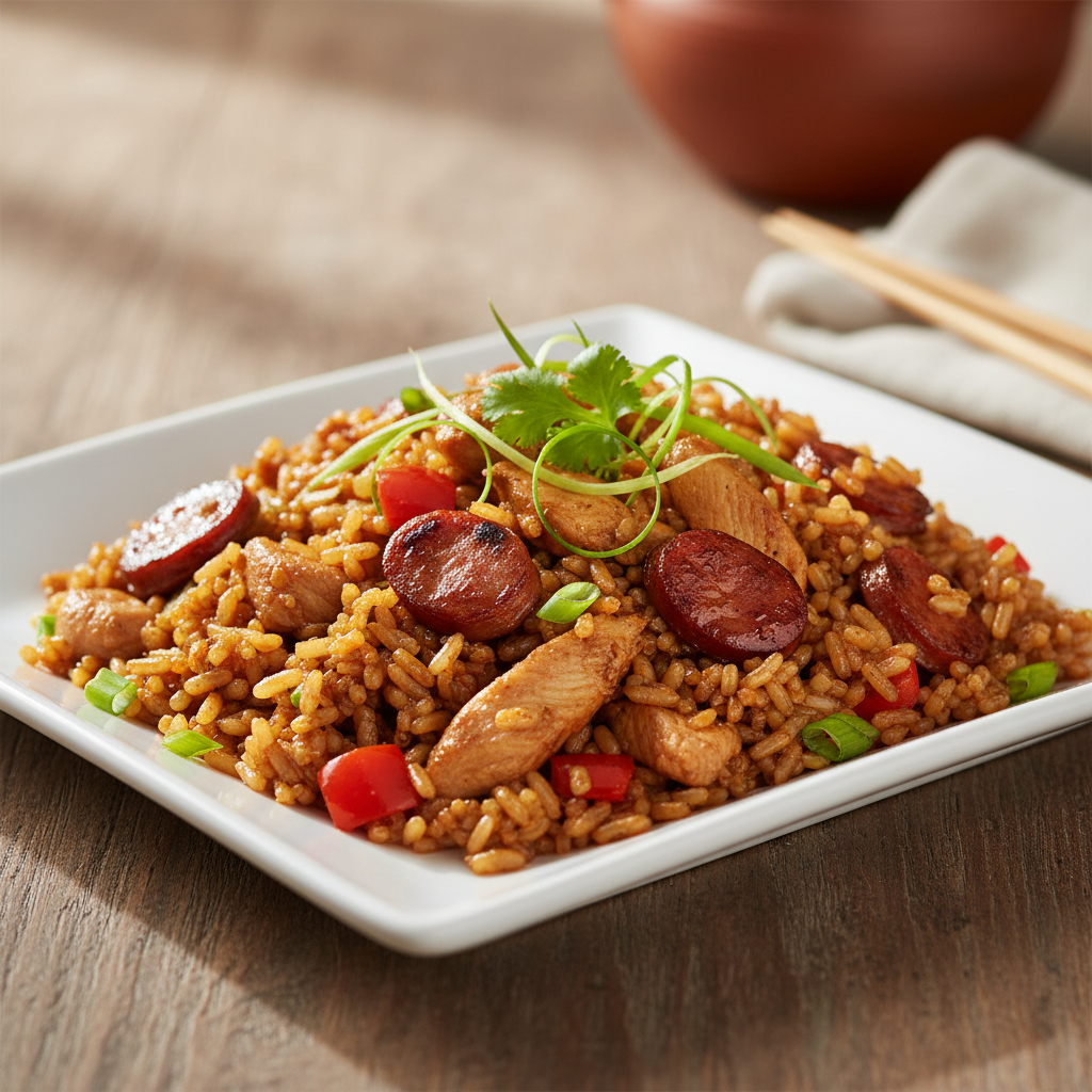 Arroz chaufa