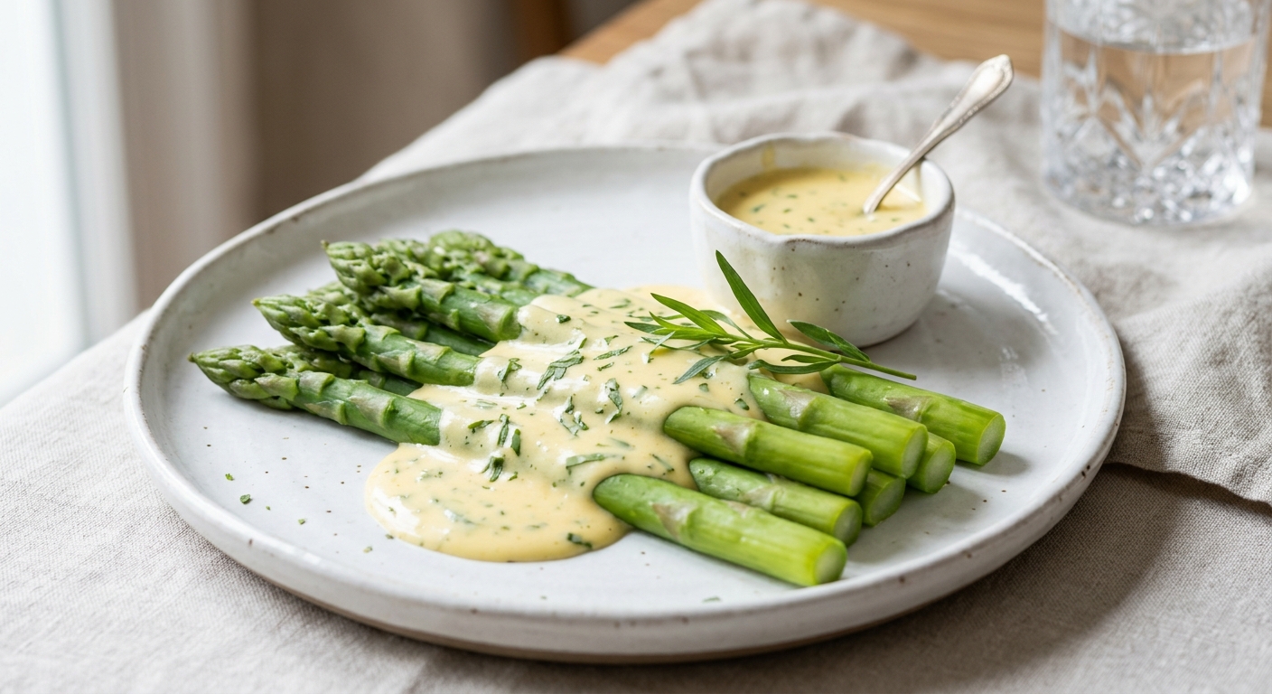 Asperges sauce béarnaise