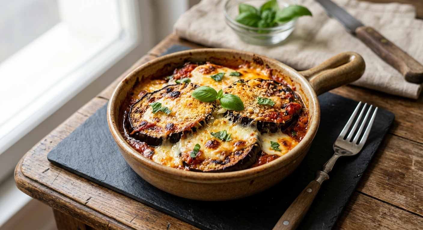 Aubergines à la Parmigiana