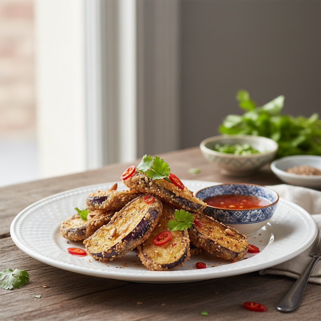 Aubergines au sept-épices