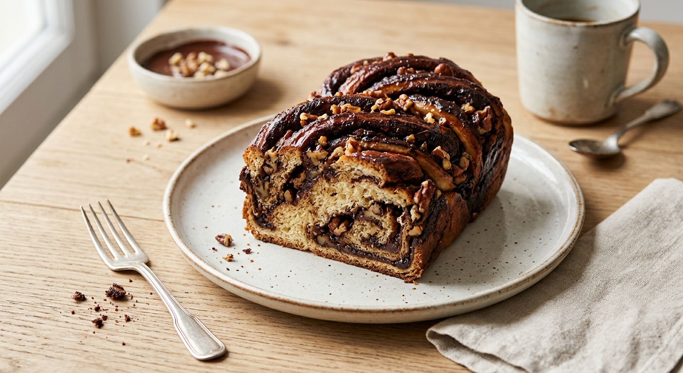 Babka au chocolat
