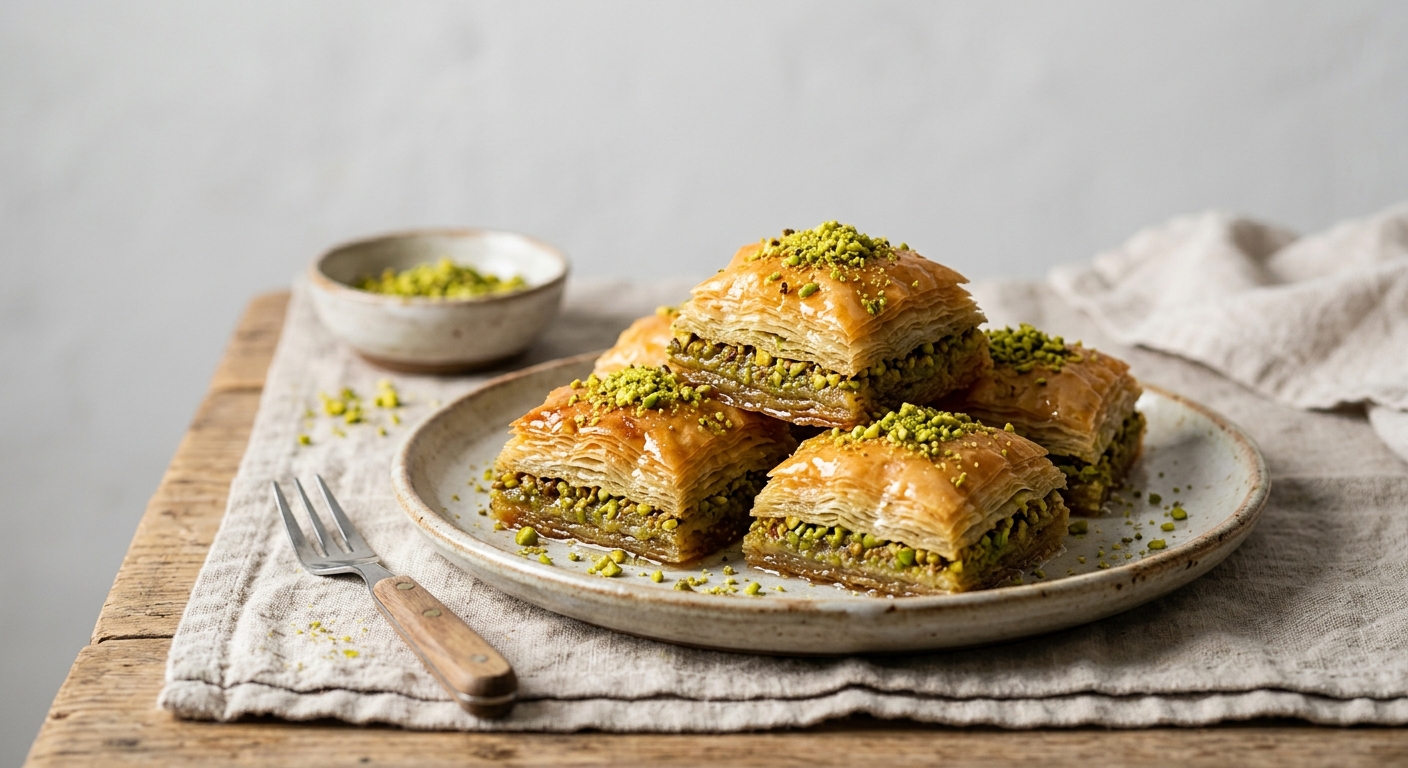 Baklava aux pistaches faciles