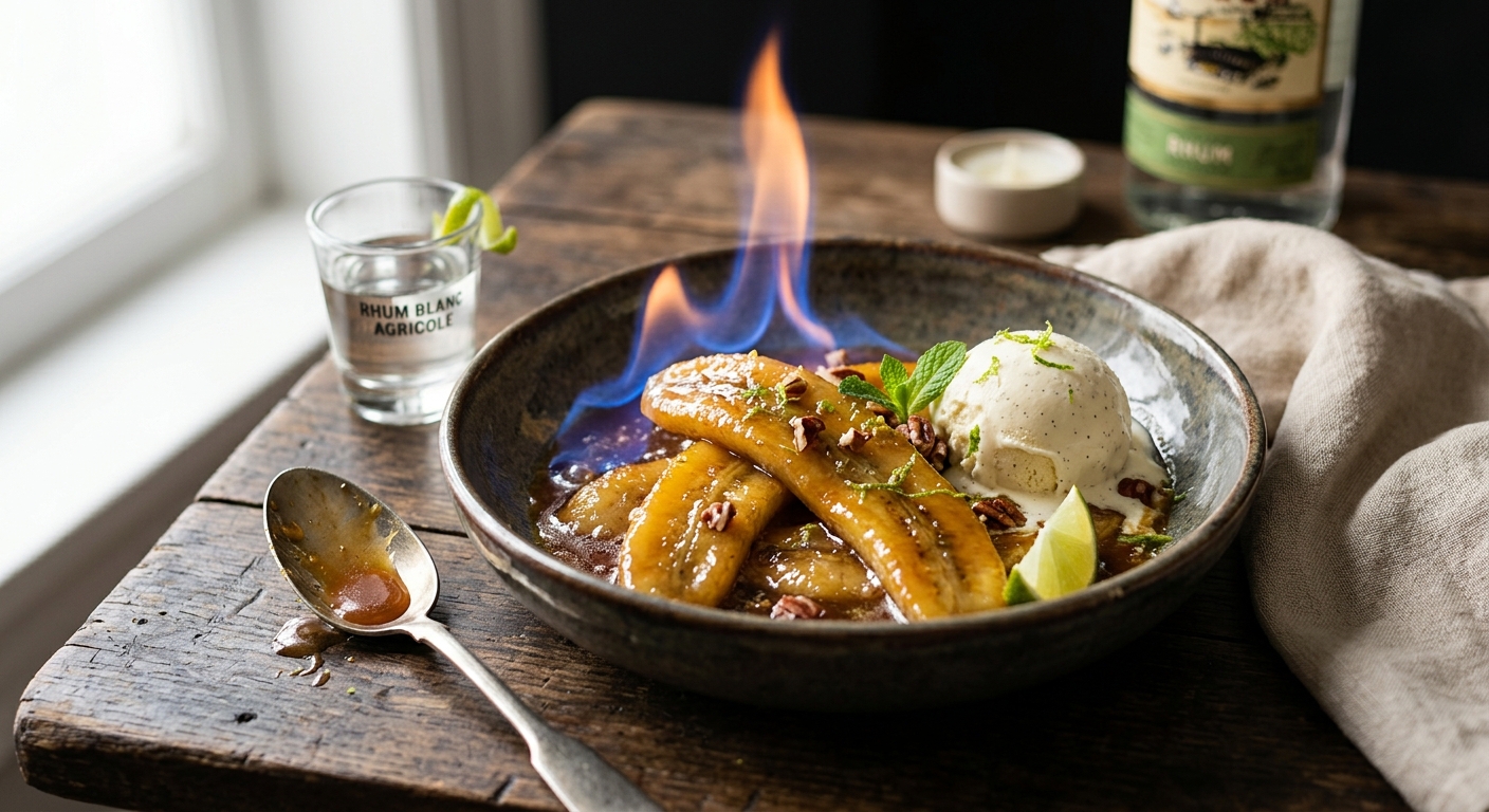 Bananes flambées