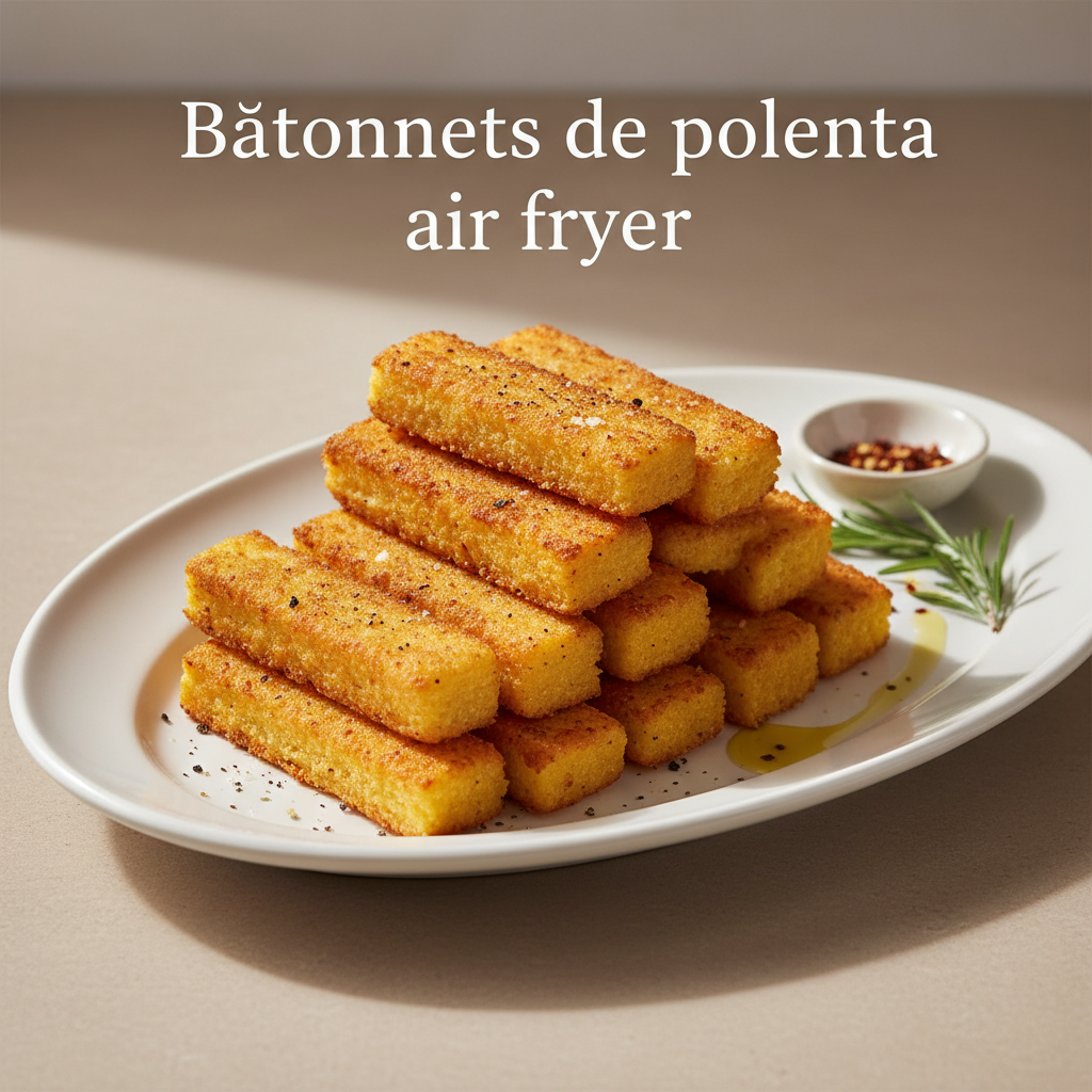 Bâtonnets de polenta Airfryer
