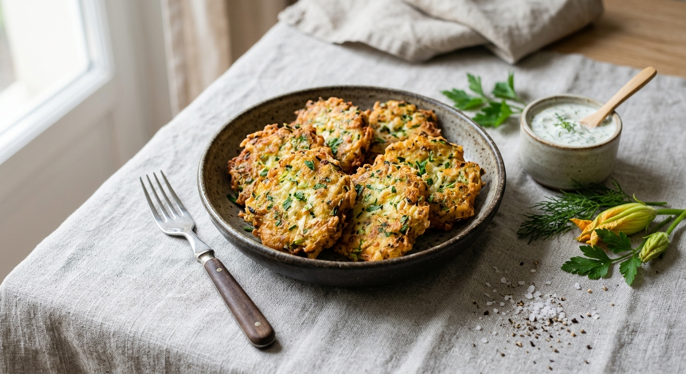 Beignets de courgettes au airfryer