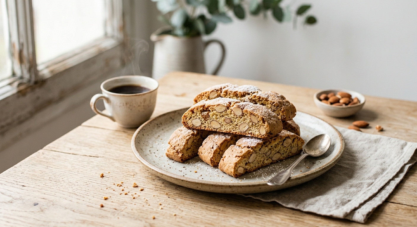 Biscotti aux amandes et huile d'olive