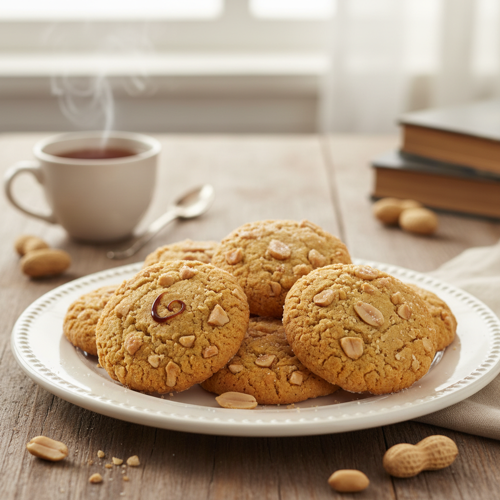 Biscuits aux cacahuètes