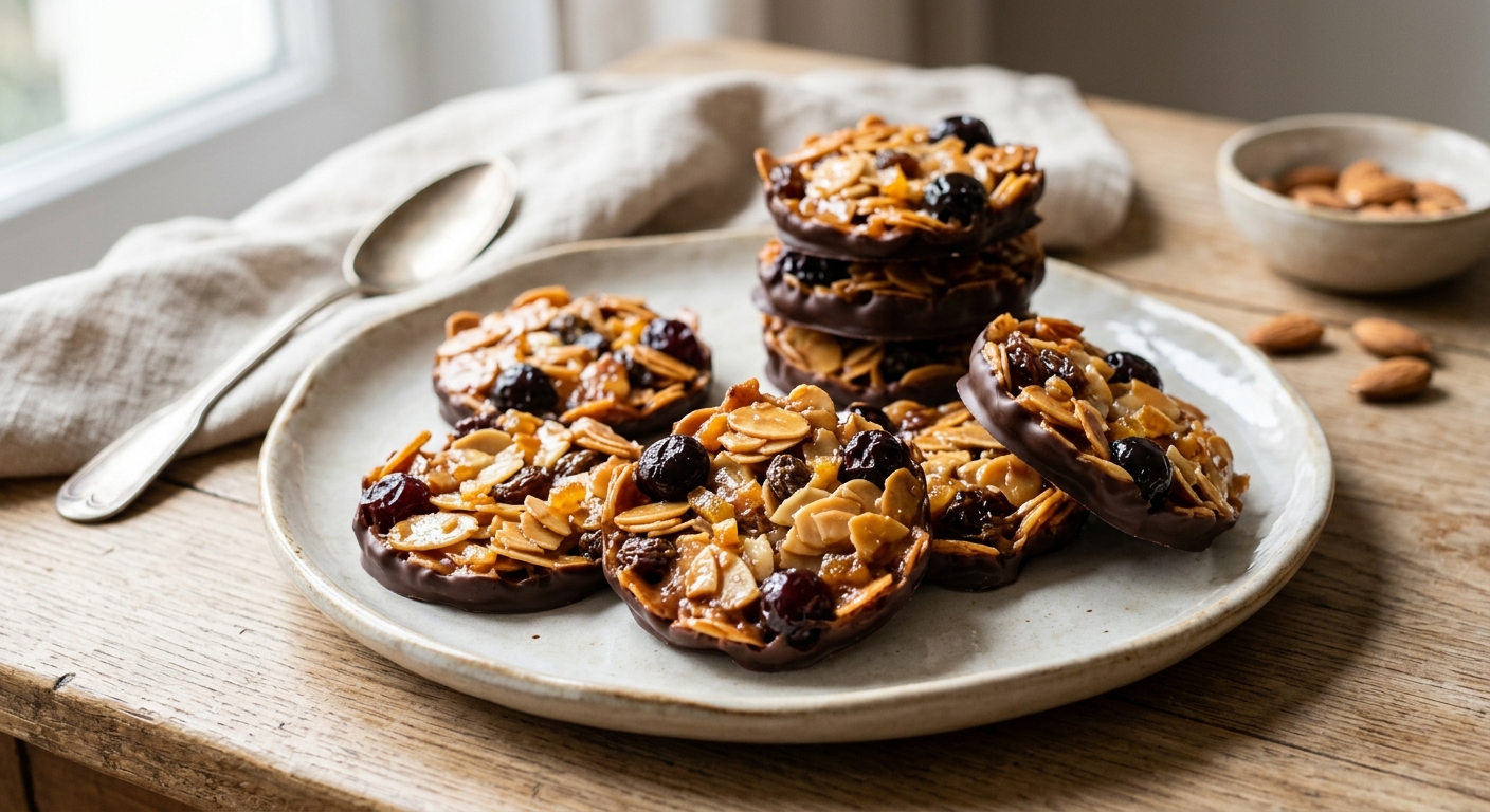 Biscuits florentins aux amandes
