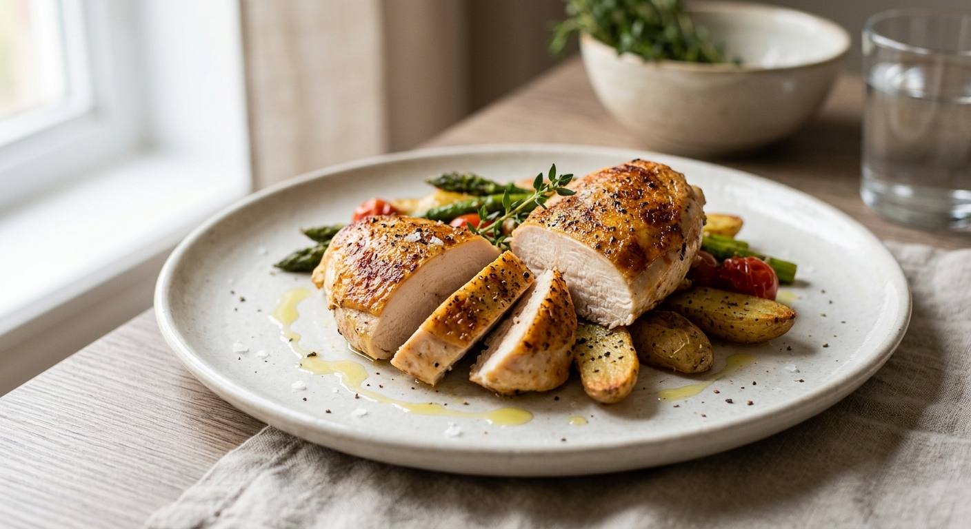 Blancs de poulet au airfryer