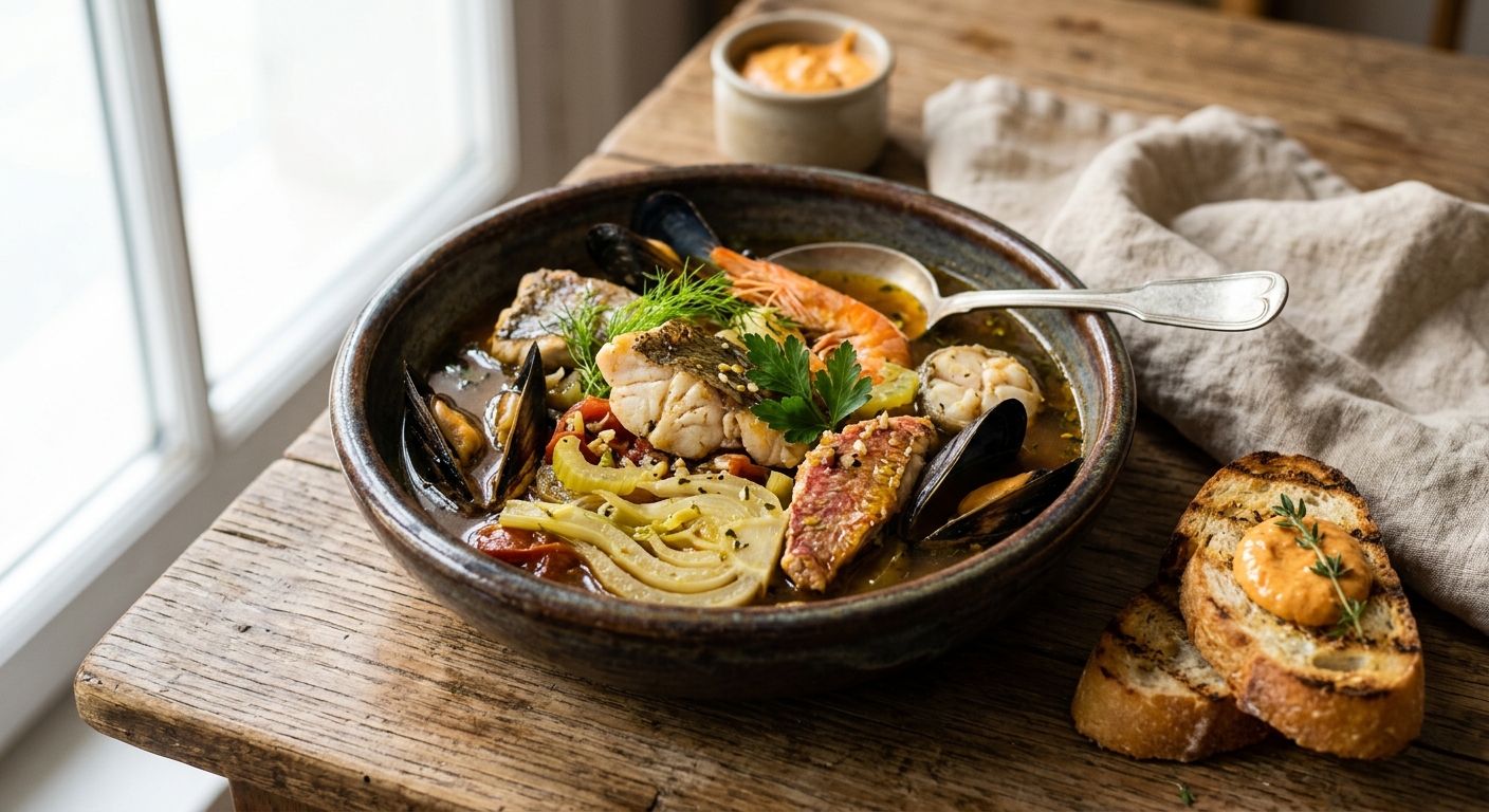Bouillabaisse traditionnelle