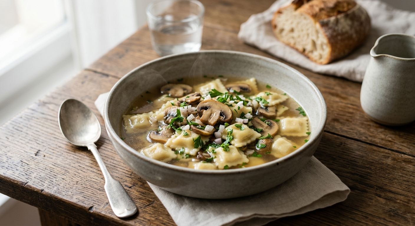 Bouillon de ravioles du Dauphiné
