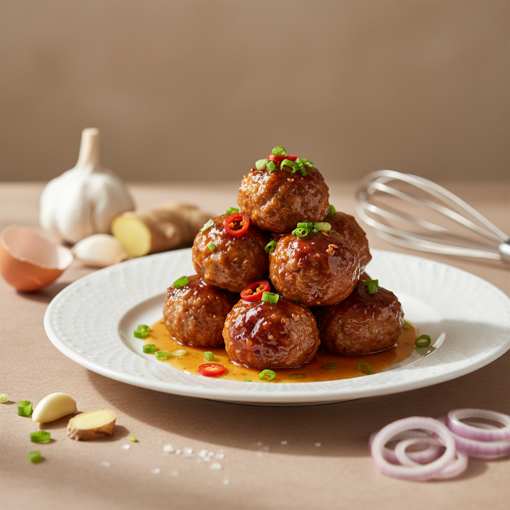 Boulettes de porc sauce aigre-douce