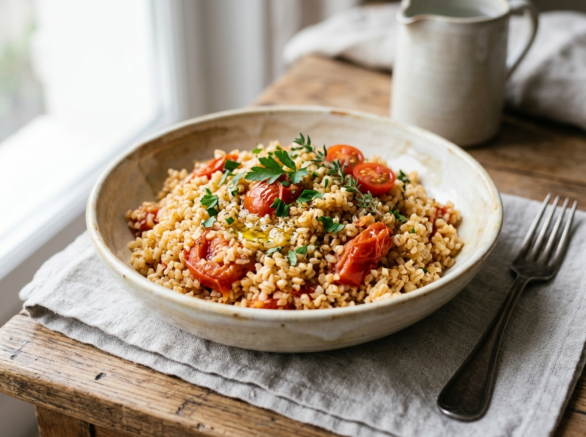 Boulgour aux tomates
