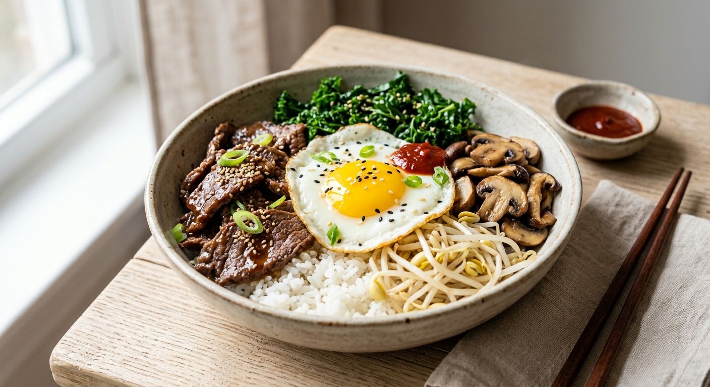 Buddha bowl bibimbap