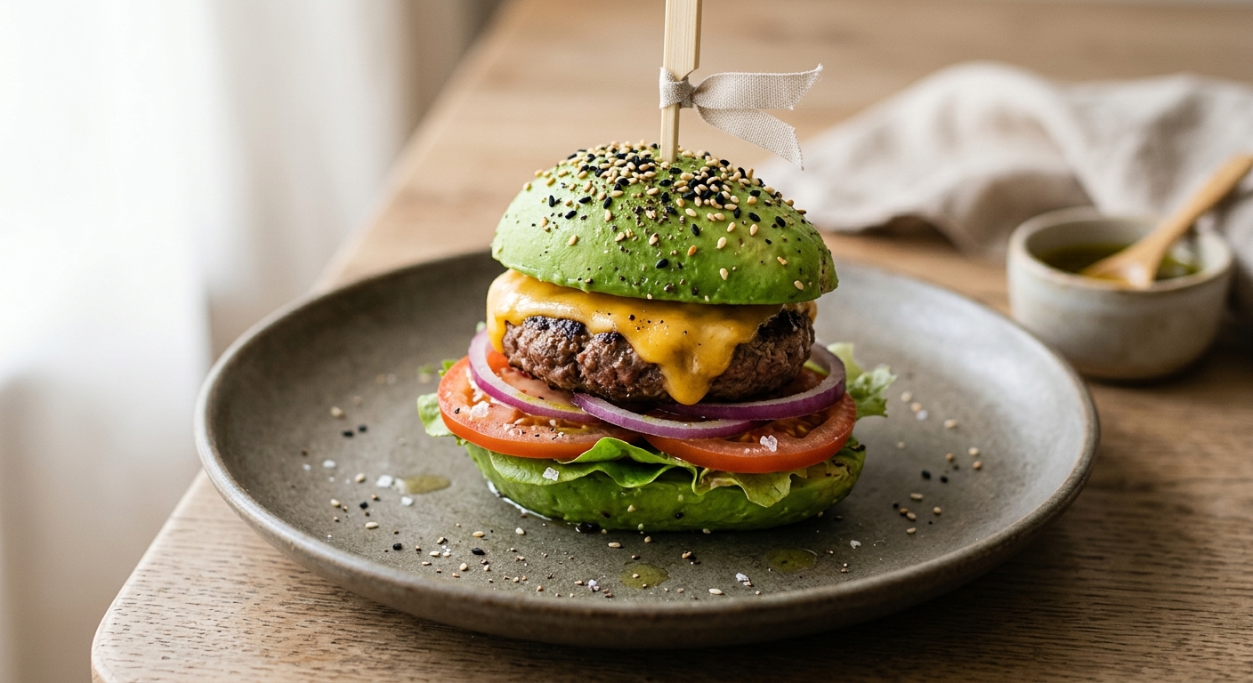 Burger d'avocat