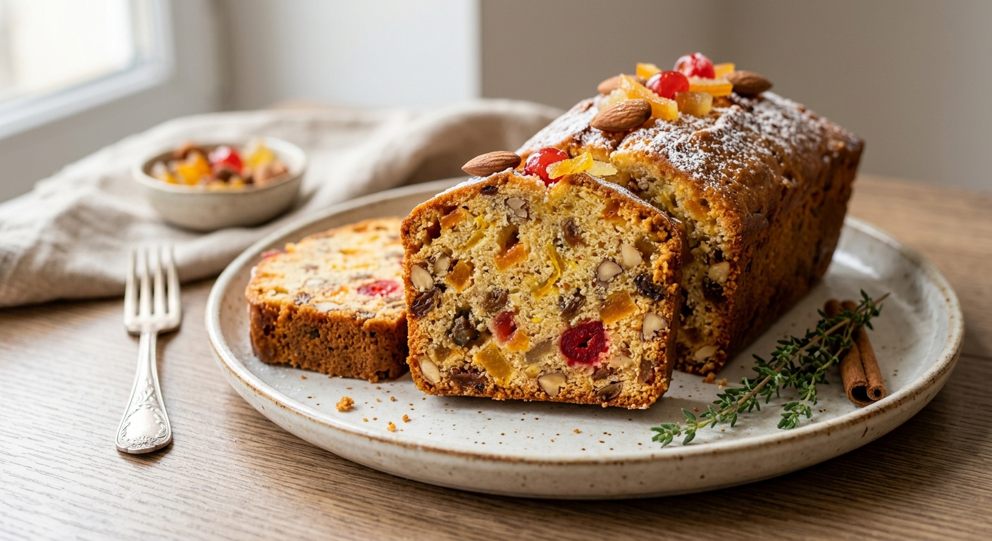 Cake anglais aux fruits confits