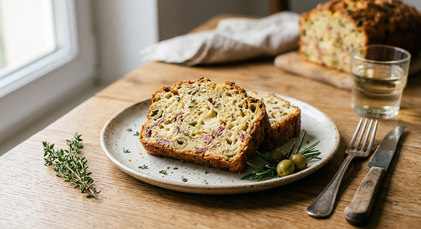 Cake aux olives
