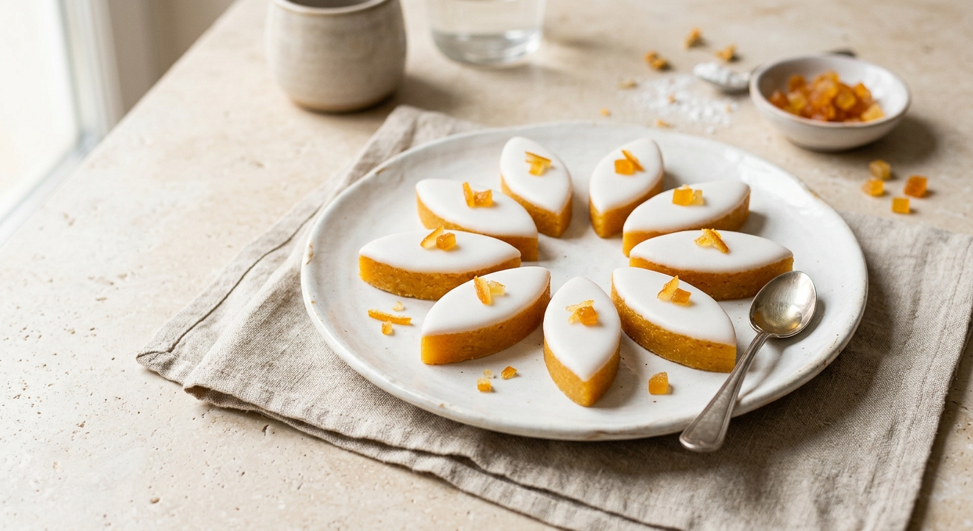 Calissons d'Aix aux oranges et abricots