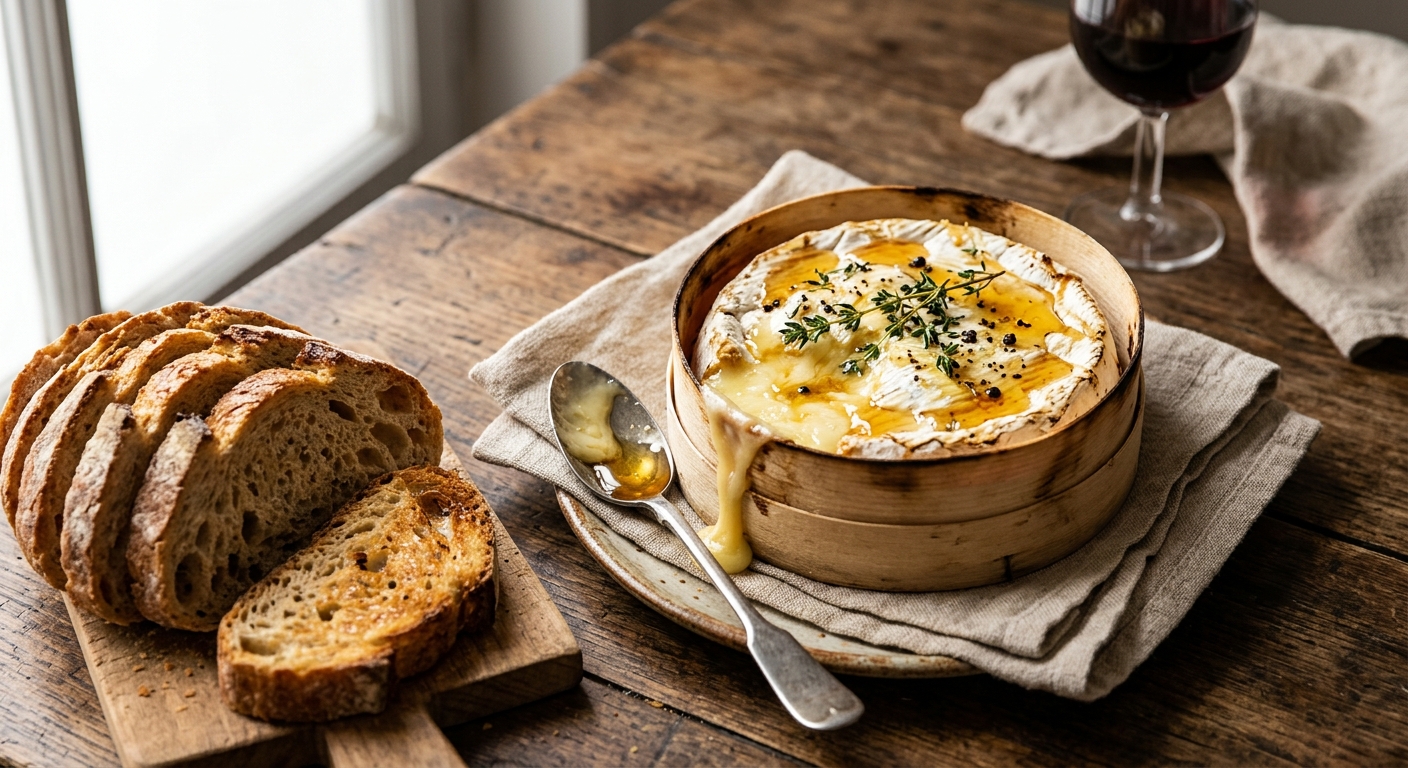 Camembert rôti au four
