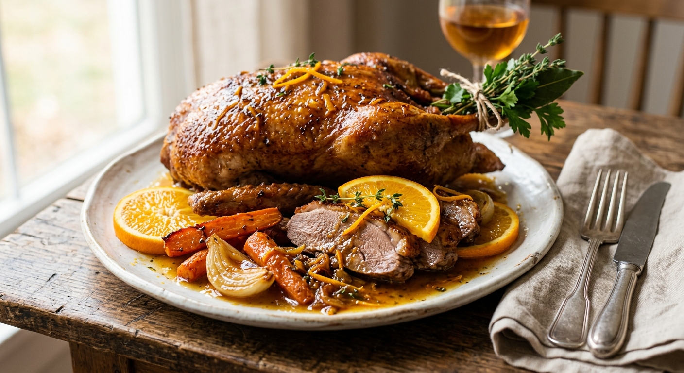 Canard à l'orange