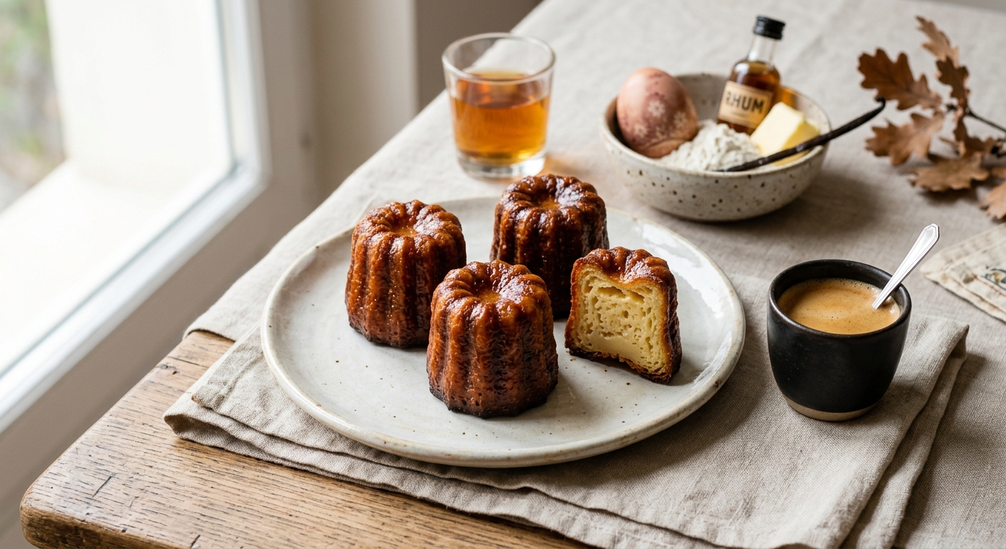 Cannelés bordelais