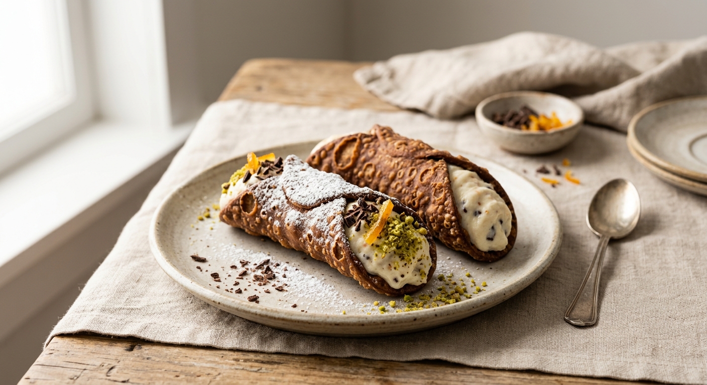 Cannoli (recette sicilienne)