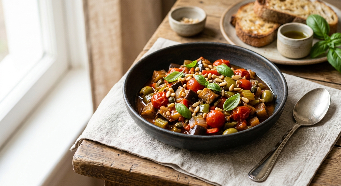 Caponata sicilienne