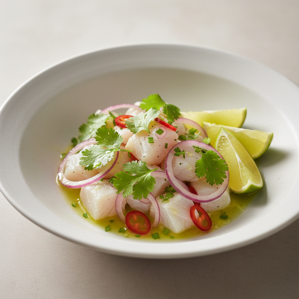 Ceviche de bar a la lime