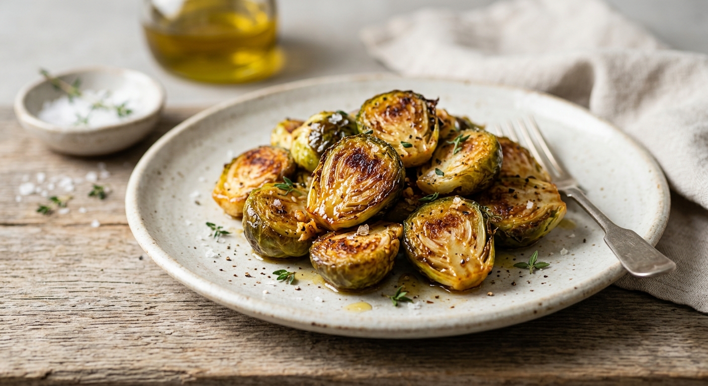 Choux de bruxelles au airfryer
