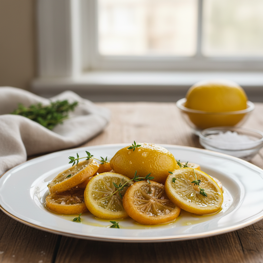 Citrons confits (2e méthode)