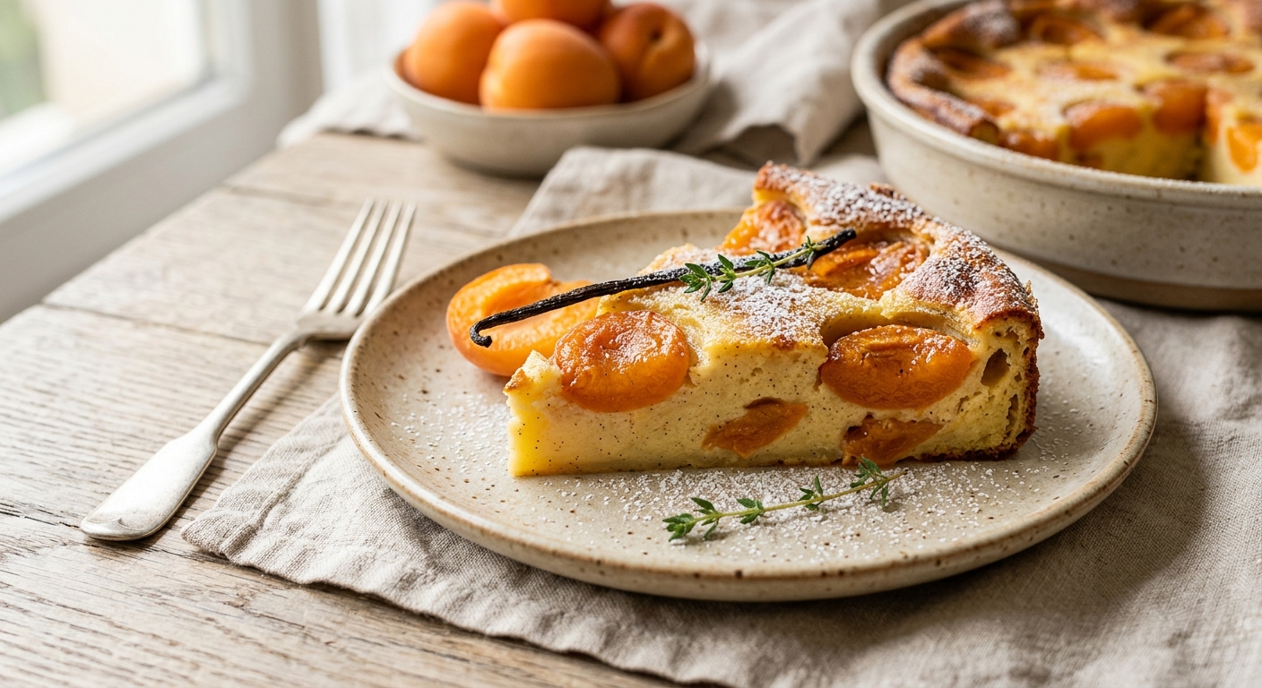 Clafoutis aux abricots