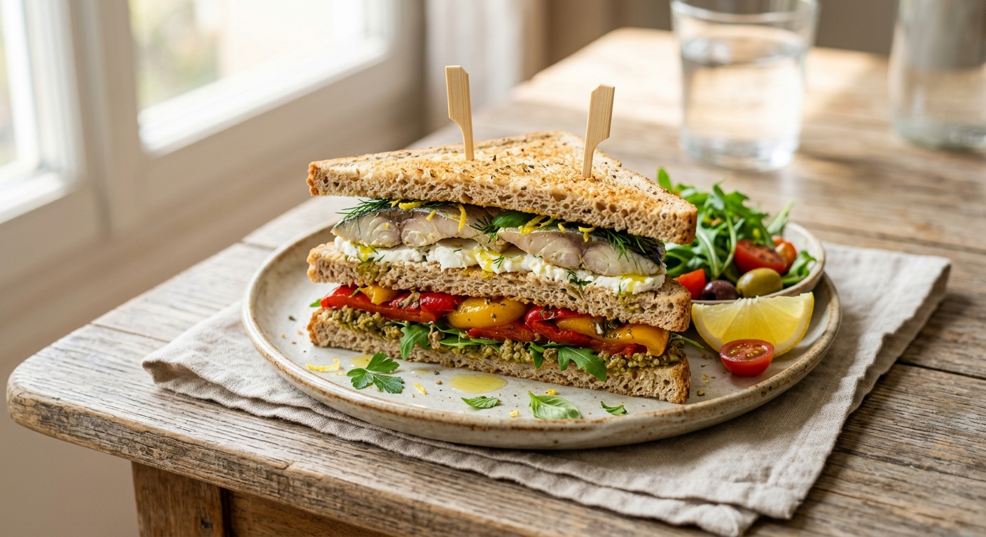 Club sandwich à la marseillaise