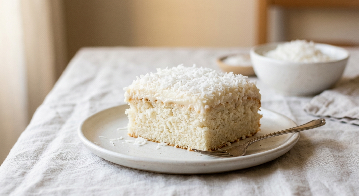 Coconut Sheet Cake