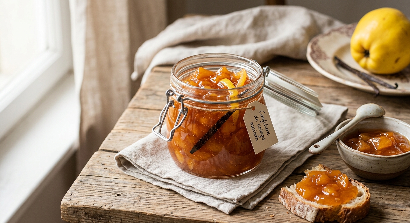 Confiture de coings facile