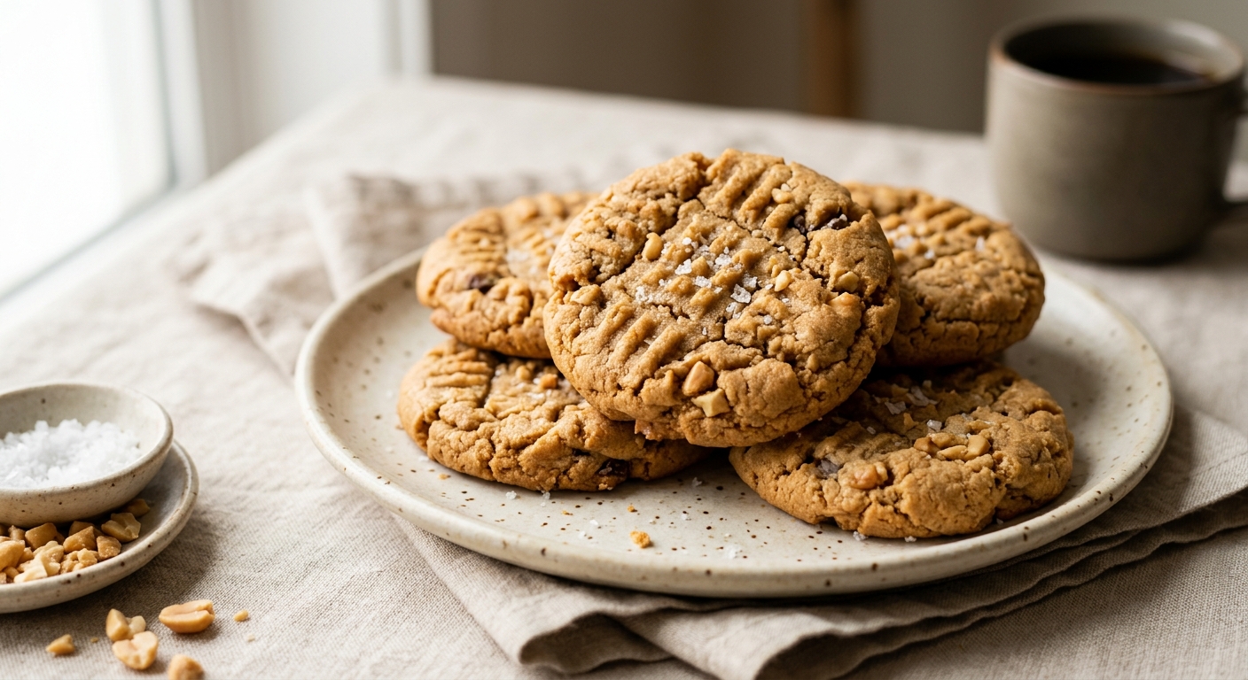 Cookies au beurre de cacahuète maison